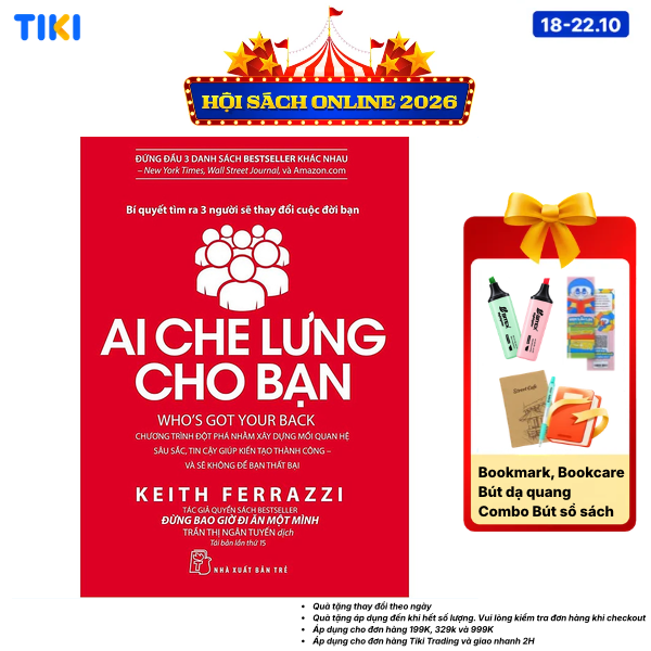 Sách Ai Che Lưng Cho Bạn - 2023