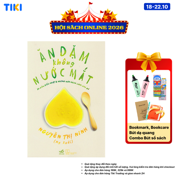 Sách Ăn Dặm Không Nước Mắt Tái Bản 2018