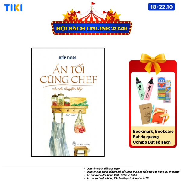 Sách Ăn Tối Cùng Chef Và Nói Chuyện Bếp
