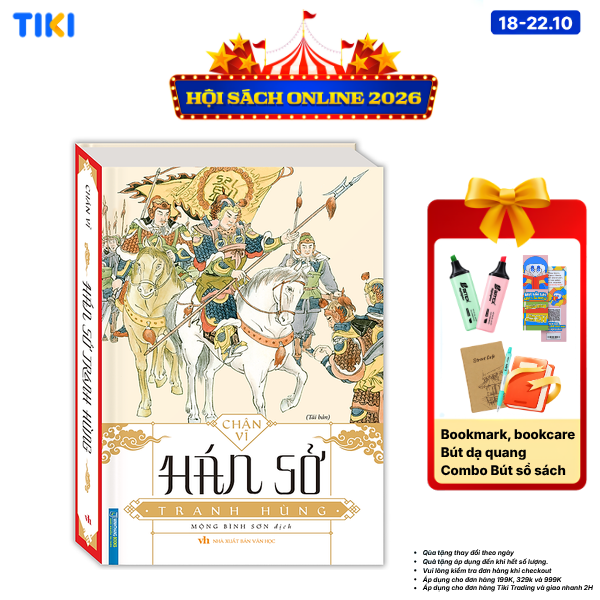 Sách Hán Sở Tranh Hùng Bìa Cứng - Tái Bản