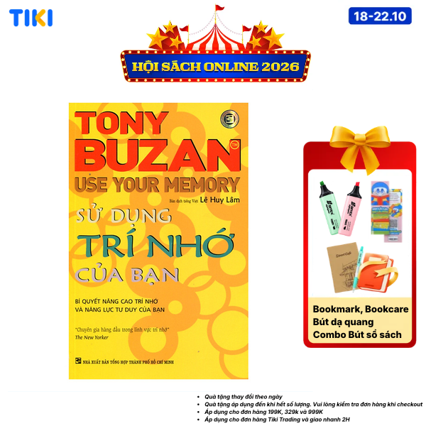 Sách Sử Dụng Trí Nhớ Của Bạn - Use Your Memory Tái Bản