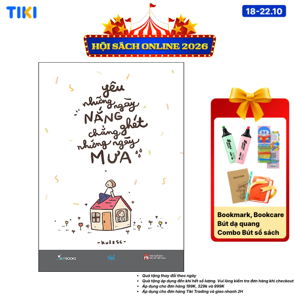 Sách Yêu Những Ngày Nắng Chẳng Ghét Những Ngày Mưa - Bản Thường