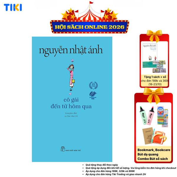 Sách Cô gái đến từ hôm qua Tái Bản