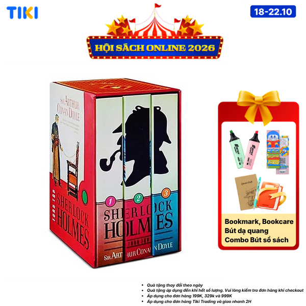 Sách Sherlock Holmes toàn tập 3 tập