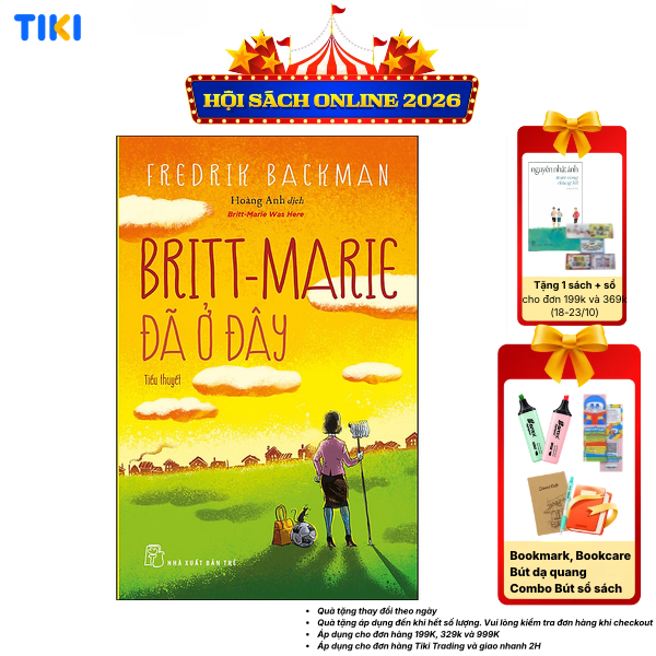 Sách Britt-Marie Đã Ở Đây Fredrid Backman