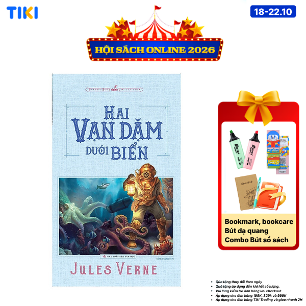 Sách Hai Vạn Dặm Dưới Đáy Biển