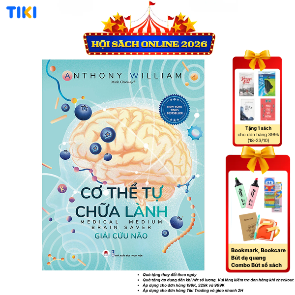 Sách Cơ thể tự chữa lành Giải cứu não