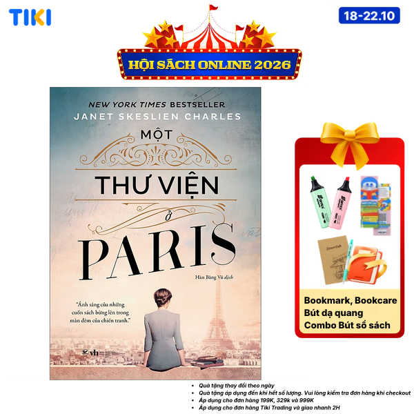 Một Thư Viện PARIS - Ánh Sáng Của Những Cuốn Sách Bừng Lên Trong Màn Đêm Của Chiến Tranh