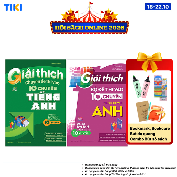 Combo Giải Thích Chuyên Đề Và Bộ Đề Thi Vào 10 Chuyên - Khối Chuyên Anh