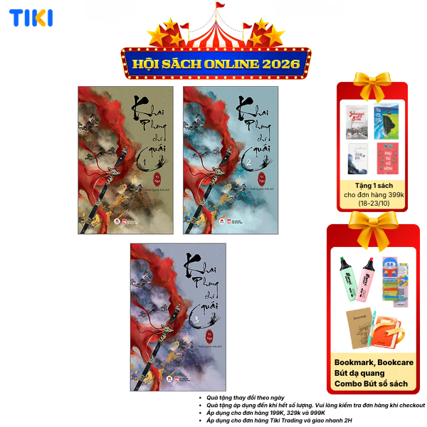 Sách Khai Phong Chí Quái - Trọn Bộ 3 Tập