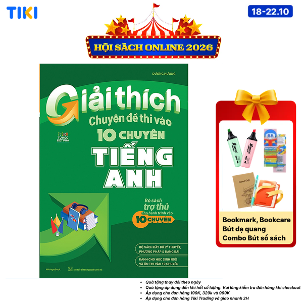 Sách Giải Thích Chuyên Đề Thi Vào 10 Chuyên Tiếng Anh