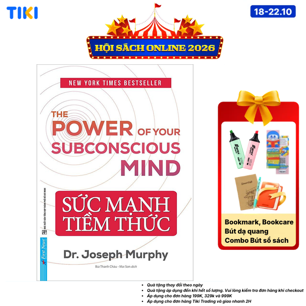 Sách Sức Mạnh Tiềm Thức Tái Bản Bìa Mềm