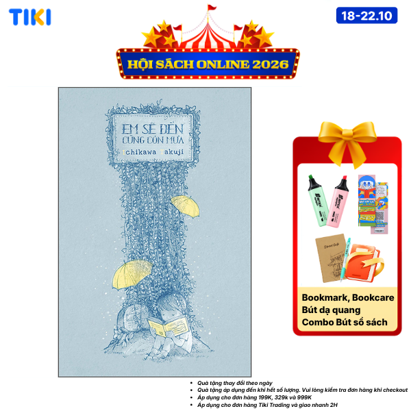 Sách Em Sẽ Đến Cùng Cơn Mưa