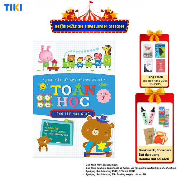 Sách Toán Học Cho Trẻ Mẫu Giáo Lớp Lá 2