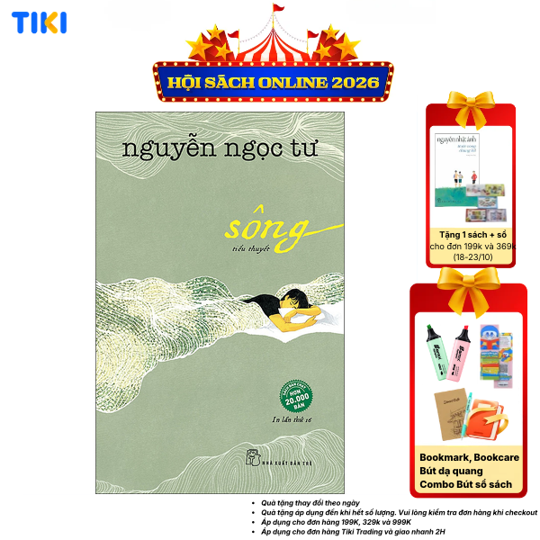 Sách Sông - Nguyễn Ngọc Tư Tiểu ThuyếtTái Bản