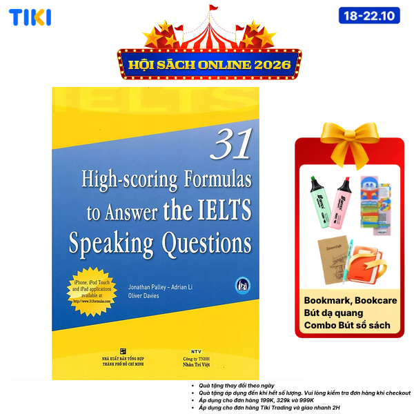 Sách 31 High-scoring Formulas To Answer The IELTS Speaking Questions