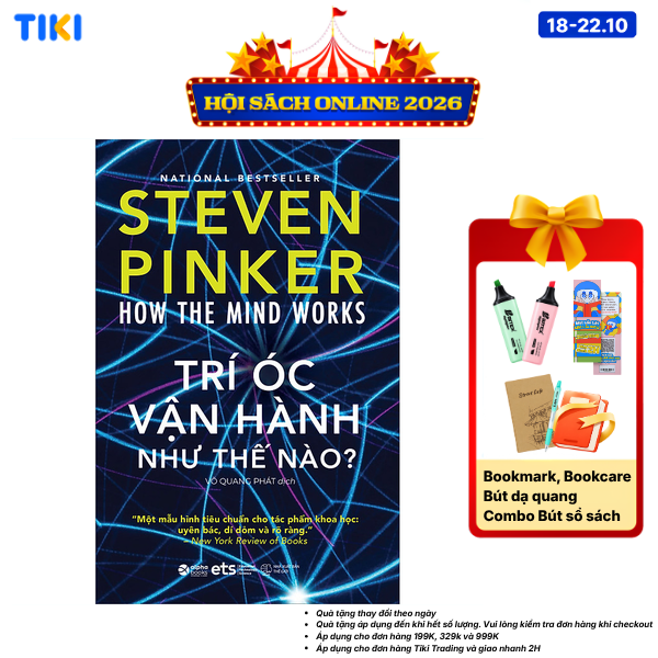 Sách How The Mind Works Trí Óc Vận Hành Như Thế Nào