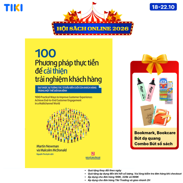 Sách 100 Phương Pháp Thực Tiễn Để Cải Thiện Trải Nghiệm Khách Hàng