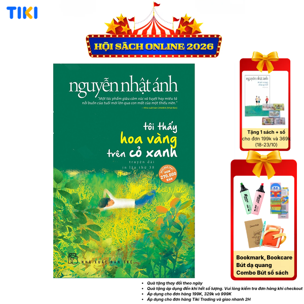 Sách Tôi Thấy Hoa Vàng Trên Cỏ Xanh
