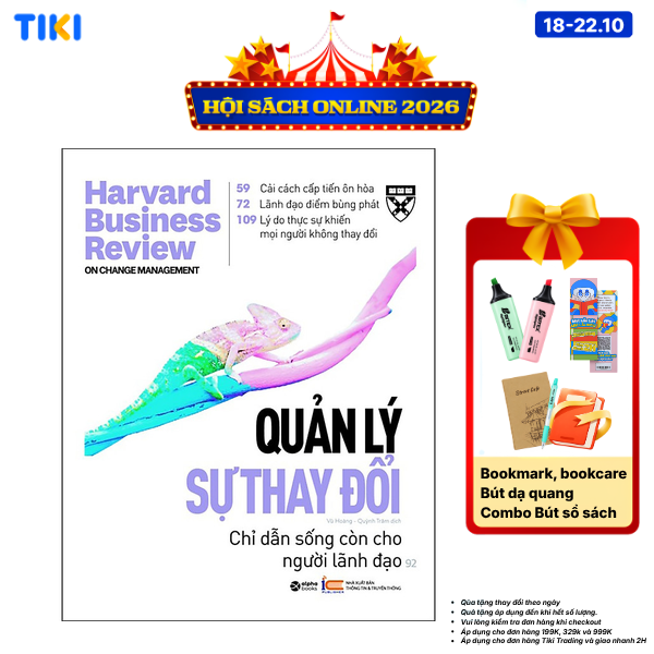 Sách HBR ON - Quản Lý Sự Thay Đổi
