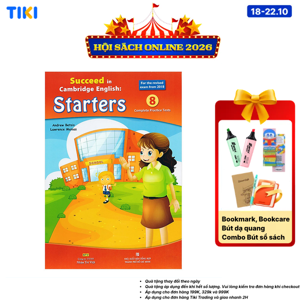 Sách Succeed In Cambridge English - Starters Kèm CD Hoặc File MP3