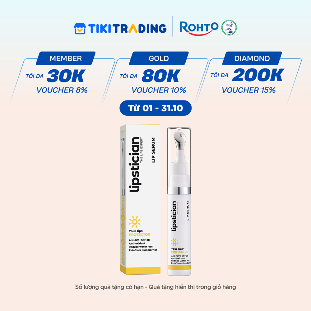 Serum Dưỡng Môi Chống Nắng Dưỡng Môi Toàn Diện Lipstician Lip Serum Protector 9g