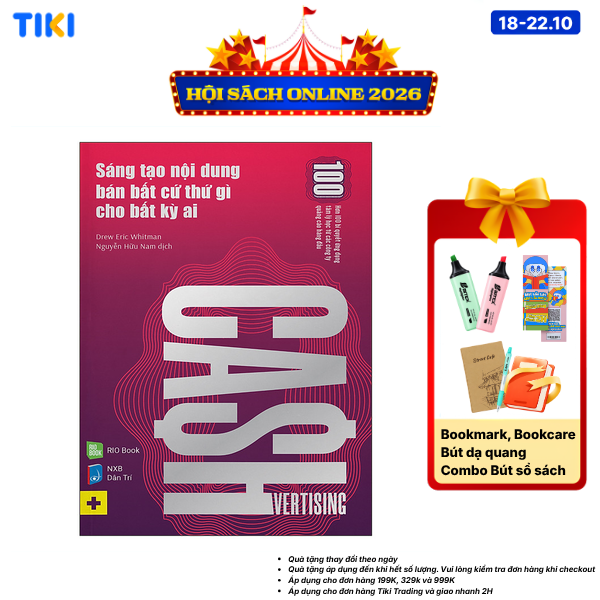Sách Cashvertising - Sáng Tạo Nội Dung Bán Bất Cứ Thứ Gì Cho Bất Kỳ Ai