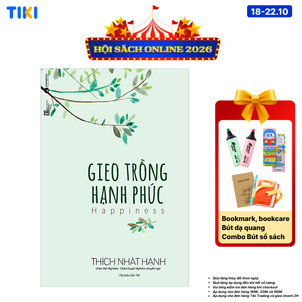 Sách Gieo Trồng Hạnh Phúc Tái Bản