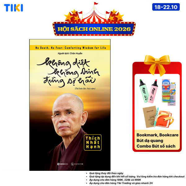 Sách Không Diệt Không Sinh Đừng Sợ Hãi TB5