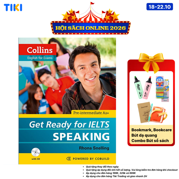 Sách Collins - Get Ready For IELTS - Speaking