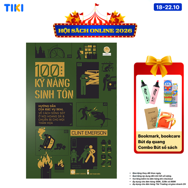 Sách 100 Kỹ Năng Sinh Tồn - Bản thường