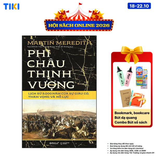 Sách Phi Châu Thịnh Vượng - Lịch Sử 5.000 Năm Của Sự Giàu Có, Tham Vọng Và Nỗ Lực