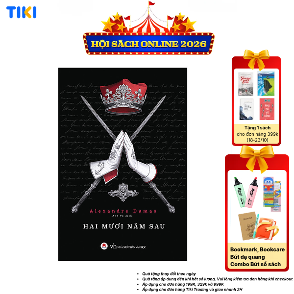 Sách Hai Mươi Năm Sau Tái Bản