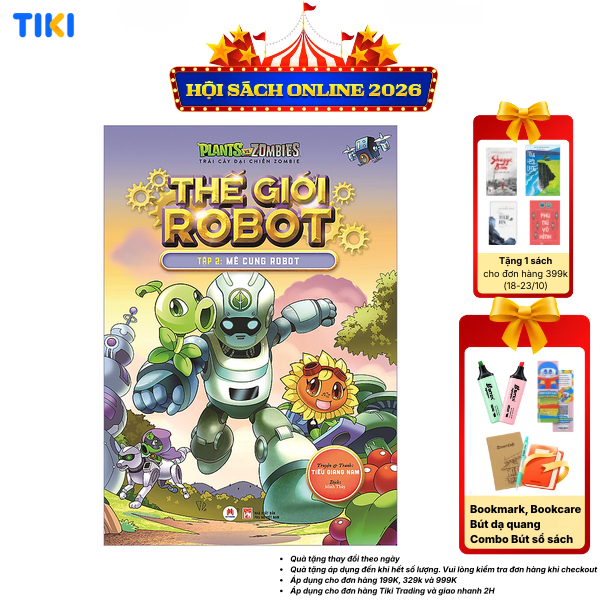 Sách Trái Cây Đại Chiến Zombie - Thế Giới Robot - Tập 2 Mê Cung Robot