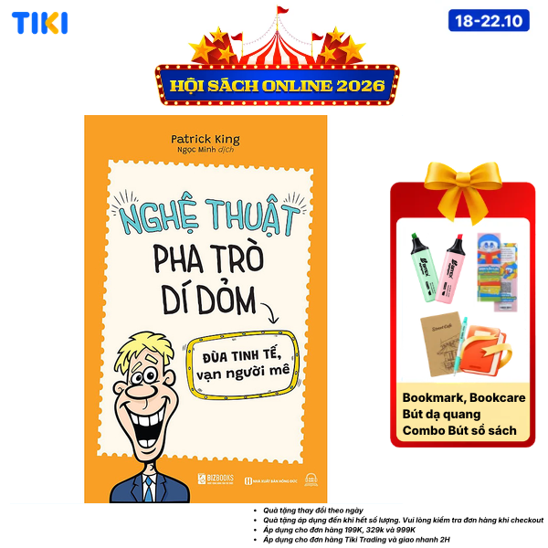 Sách Nghệ Thuật Pha Trò Dí Dỏm