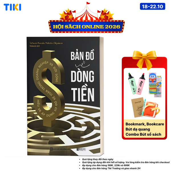 Sách Bản đồ về dòng tiền Hiểu và áp dụng sơ đồ kế toán trong doanh nghiệp và đời sống