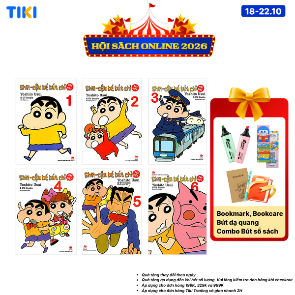 Combo Shin - Cậu Bé Bút Chì - Bản Đặt Biệt 6 Tập