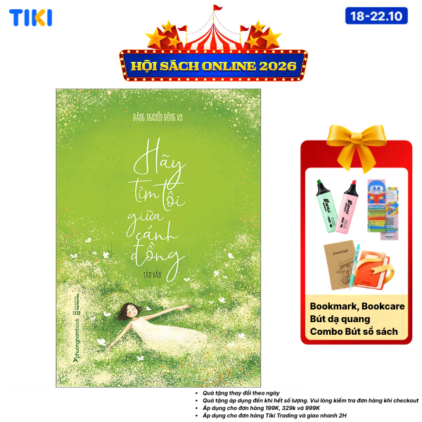 Hãy Tìm Tôi Giữa Cánh Đồng - Sách màu - Bìa cứng