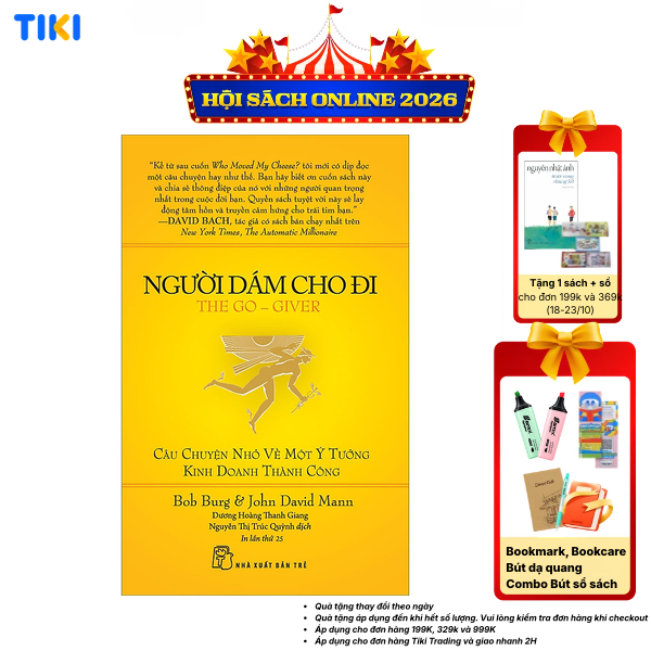 Sách Người dám cho đi