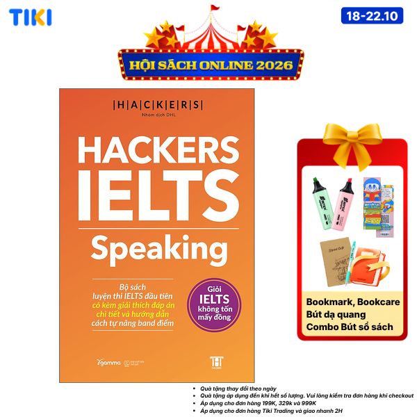 Sách Hackers IELTS Speaking