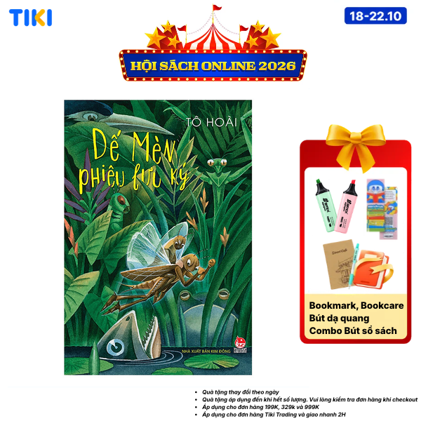 Sách Dế Mèn Phiêu Lưu Ký Tái Bản