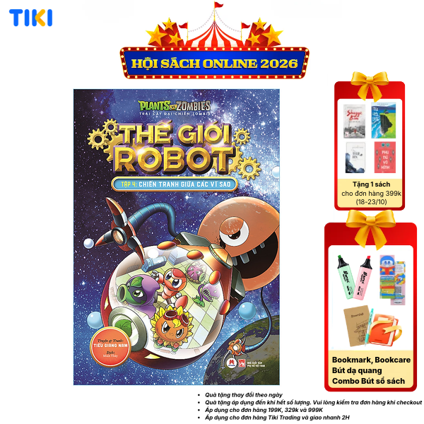 Sách Trái Cây Đại Chiến Zombie - Thế Giới Robot - Tập 4 Chiến Tranh Giữa Các Vì Sao
