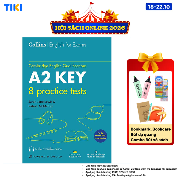 Sách Cambridge English Qualifications A2 Key - 8 Practice Tests Quét mã MP3 để nghe file