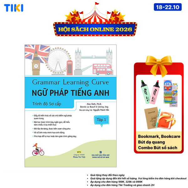 Sách Ngữ Pháp Tiếng Anh Trình Độ Sơ Cấp Tập 1
