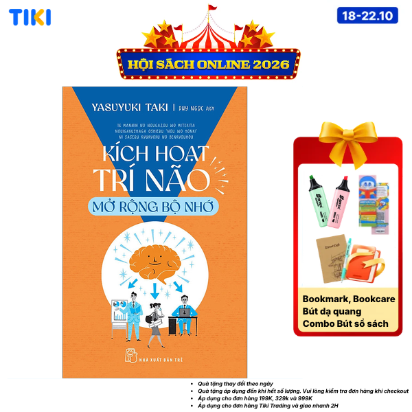 Sách Kích hoạt trí não - Mở rộng bộ nhớ