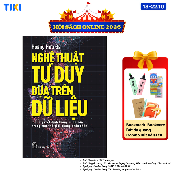 Sách Nghệ thuật tư duy dựa trên dữ liệu - Để ra quyết điịnh thông minh hơn trong một thê giới không chắc chắn
