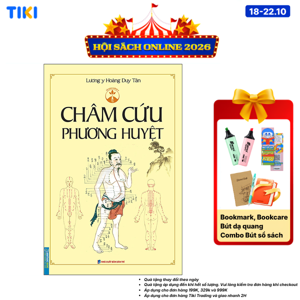 Sách Châm Cứu Phương Huyệt Bìa Mềm