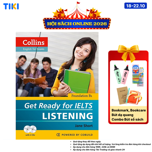Sách Collins - Get Ready For IELTS - Listening