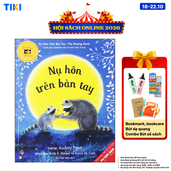 Sách Nụ Hôn Trên Bàn Tay Tái Bản