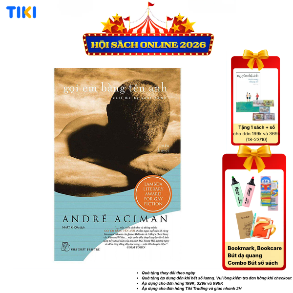 Sách Gọi Em Bằng Tên Anh - Call Me By Your Name
